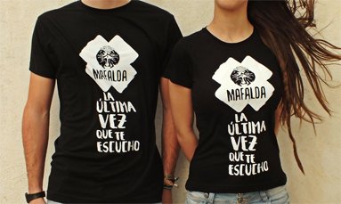 Camisetas Mafalda